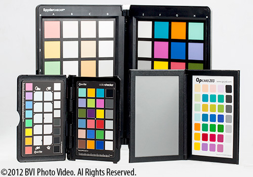 Таблици за цветно профилиране на камери